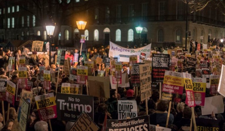 Arizonians Unite in Phoenix for 50501 Movement, Expressing Nationwide Dissent Against Trump Policies