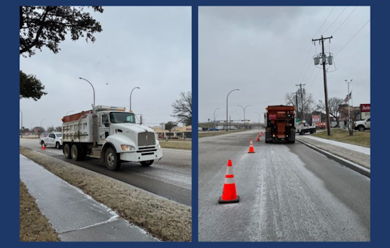 Arlington Public Works Crews Wage War on Ice to Keep City Moving Amidst Siberian Chill
