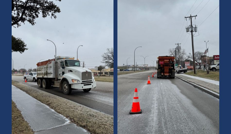 Arlington Public Works Crews Wage War on Ice to Keep City Moving Amidst Siberian Chill