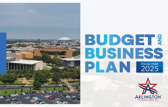 Arlington Secures 39th Consecutive GFOA Distinguished Budget Presentation Award for Fiscal Excellence