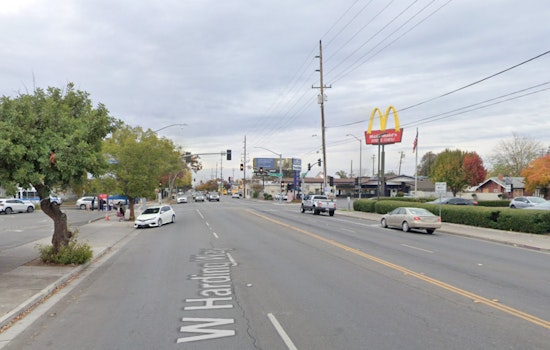 Armed Robbery Shakes Stockton's Civic District, Suspect at Large