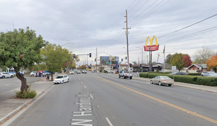 Armed Robbery Shakes Stockton's Civic District, Suspect at Large