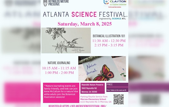Atlanta Science Festival to Take Place at Reynolds Nature Preserve on March 8