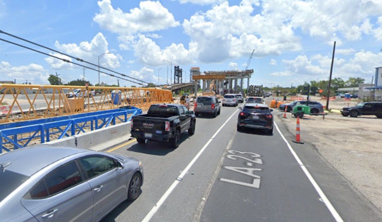 Attention Belle Chasse Motorists, Prepare for Lane Closures on LA23 Amid Bridge and Tunnel Project