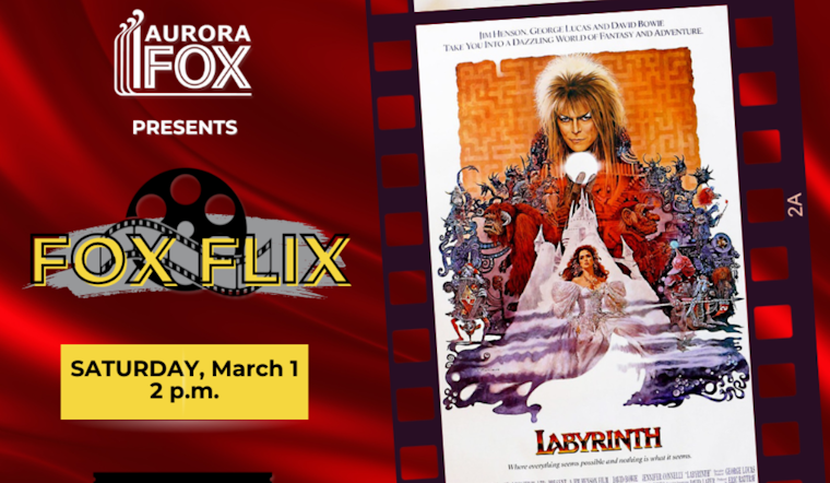 Aurora Fox Arts Center Revives Classic Cinema with New Monthly Fox Flix Series in Aurora