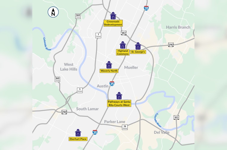 Austin City Council Backs Six Affordable Housing Developments Competing for Tax Credits
