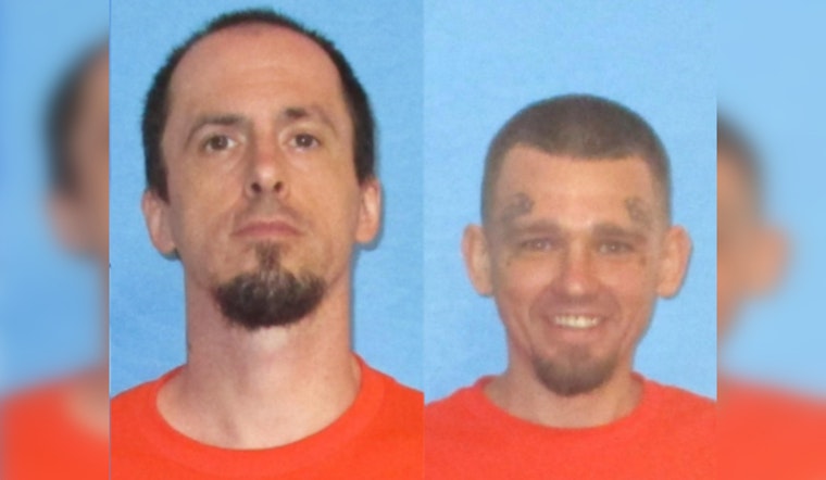 Authorities Search for Two Inmates Who Escaped from Jim E. Hamilton Correctional Center in Hodgen, Oklahoma