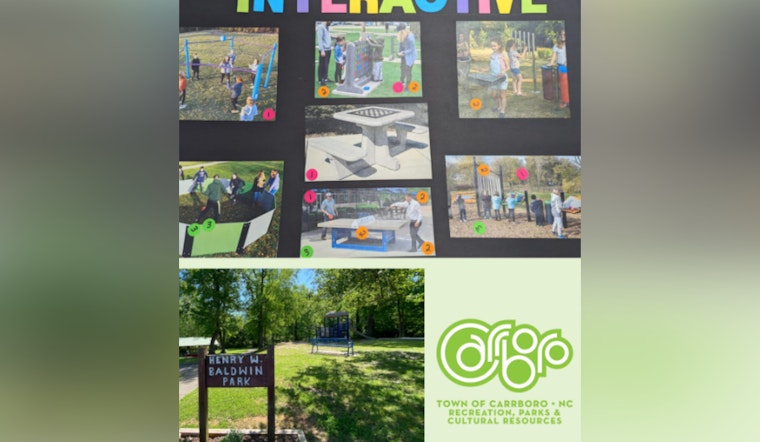 Baldwin Park in Carrboro to Get Inclusive Playground Revamp, Community Engagement Fuels Improvement Efforts