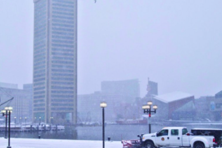 Baltimore Braces for Cold Front and Gusts with Rain-Snow Mix on Horizon, NWS Warns of Potential Flooding