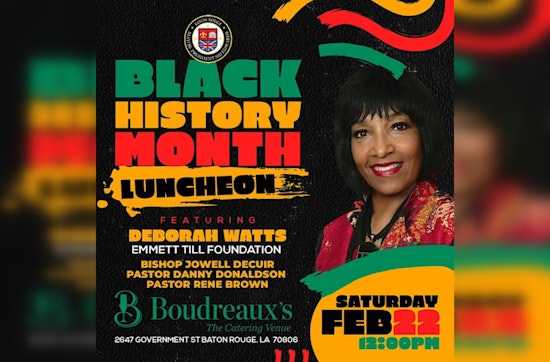 Baton Rouge Honors Black History Month with Luncheon Tribute to Joe Delpit and Community Celebration at Galvez Plaza