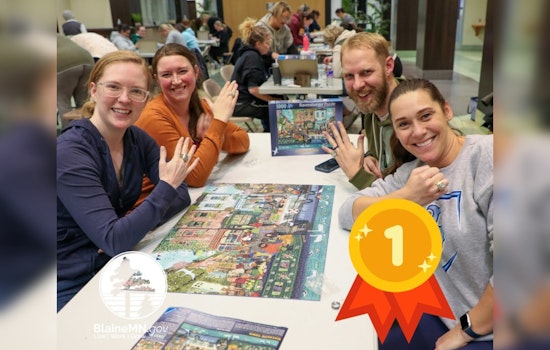 Blaine Community Bonds Over Brain-Teasers at First Annual Puzzle Palooza