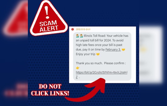 Bloomington Police Alert Public to Surge in 'Illinois Toll Road' Phishing Scams