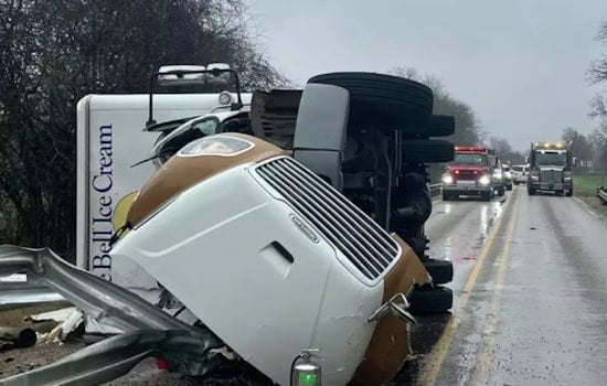 Blue Bell Ice Cream Truck Driver Fatally Injured in Texas Highway Accident Near Seguin