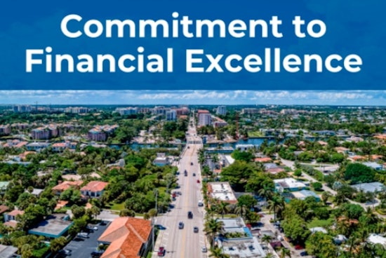 Boca Raton Triumphs with Triple Crown of Financial Excellence Awards