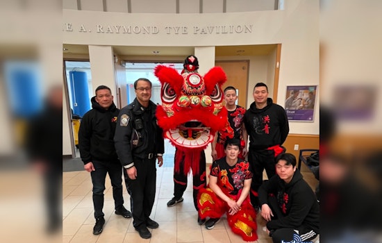 Boston Police and Tufts Medical Center Join Forces to Celebrate Lunar New Year