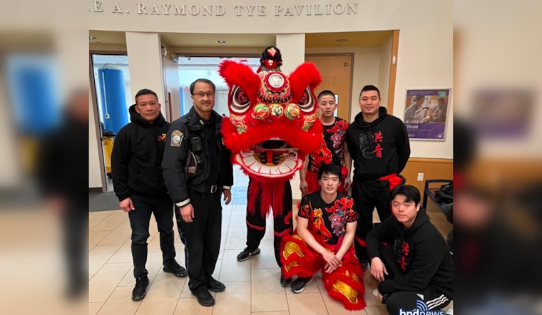 Boston Police and Tufts Medical Center Join Forces to Celebrate Lunar New Year