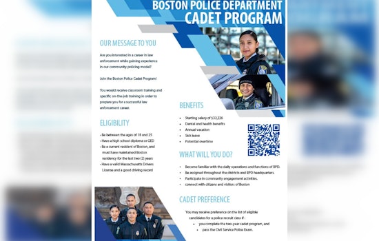 Boston Police Department Seeks Young Locals for Cadet Program