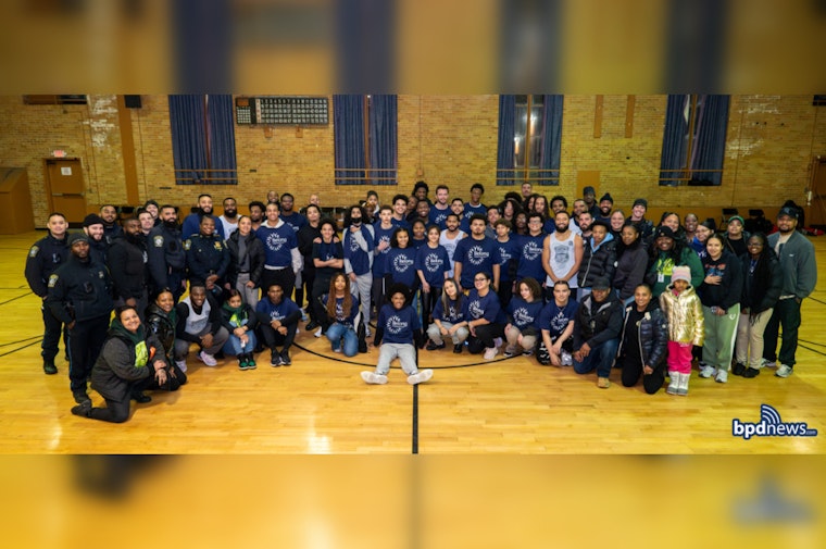 Boston Police Join Forces with Youth in Unity & Peace Basketball Game to Foster Community Trust