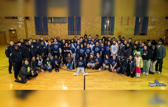 Boston Police Join Forces with Youth in Unity & Peace Basketball Game to Foster Community Trust