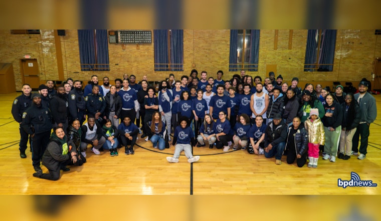 Boston Police Join Forces with Youth in Unity & Peace Basketball Game to Foster Community Trust
