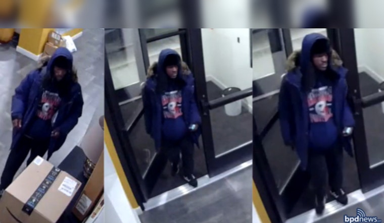 Boston Police Seek Public's Assistance Identifying Suspect in Roxbury Break-In and Theft