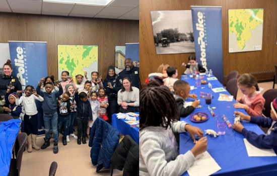 Boston Police Swap Handcuffs for Paintbrushes in "Badges & Brushes" Community Event