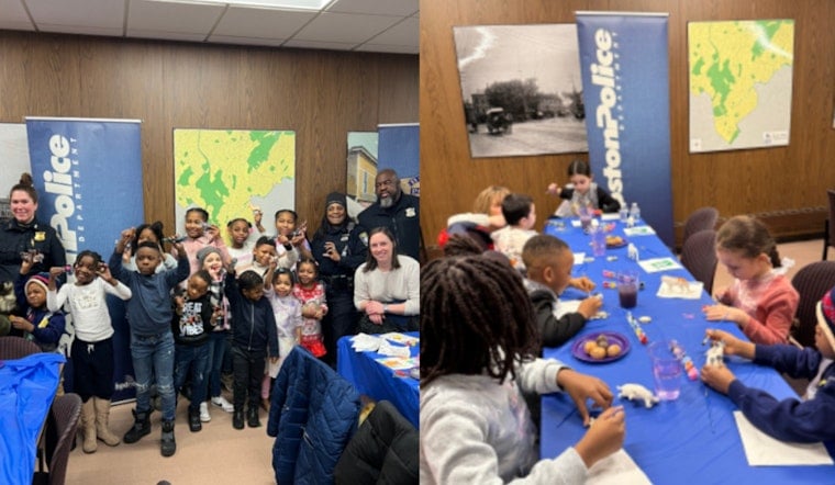 Boston Police Swap Handcuffs for Paintbrushes in "Badges & Brushes" Community Event