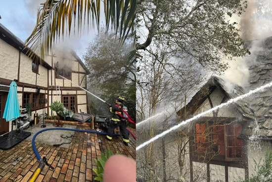 Burlingame Hills Community Rallies as Firefighters Battle Canyon Road Blaze