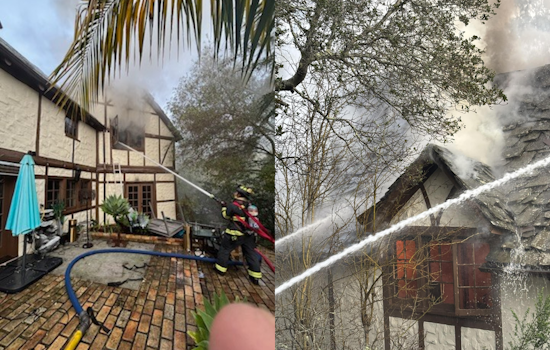 Burlingame Hills Community Rallies as Firefighters Battle Canyon Road Blaze