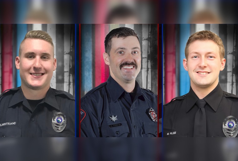 Burnsville and Maple Grove Police Honor Fallen Heroes on One-Year Anniversary of Tragic Line-of-Duty Deaths