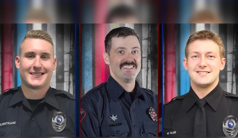 Burnsville and Maple Grove Police Honor Fallen Heroes on One-Year Anniversary of Tragic Line-of-Duty Deaths