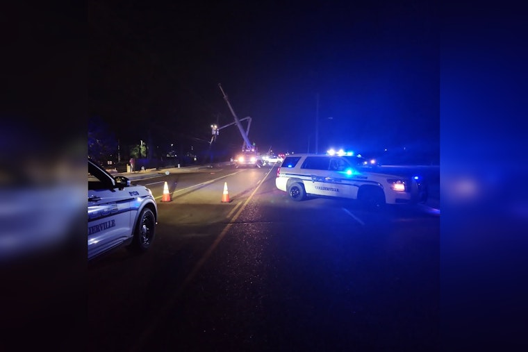 Byhalia Road Reopens in Collierville After Series of Traffic Disruptions Caused by Struck Pole and Railroad Crossing Arm Damage
