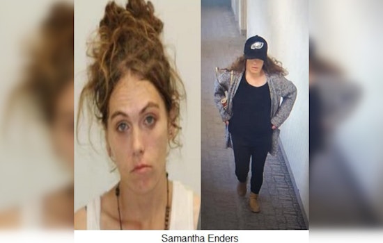 Camden County Police Seek Public's Assistance in Search for Missing Woman Samantha Enders from Camden Area