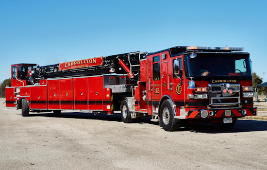 Carrollton Fire Rescue Bolsters Fleet with High-Tech Vehicles Including Advanced Tiller Truck Ahead of Centennial