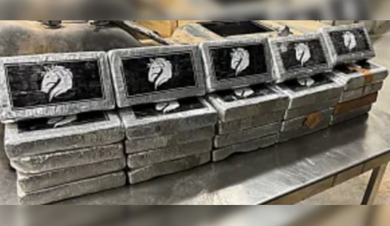 CBP Seizes Cocaine Worth $872K at Laredo Port of Entry during Washington's Birthday Festivities