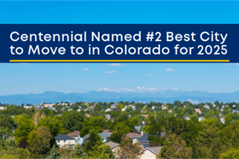Centennial Ranked #2 Best City to Move to in Colorado for 2025 by ConsumerAffairs