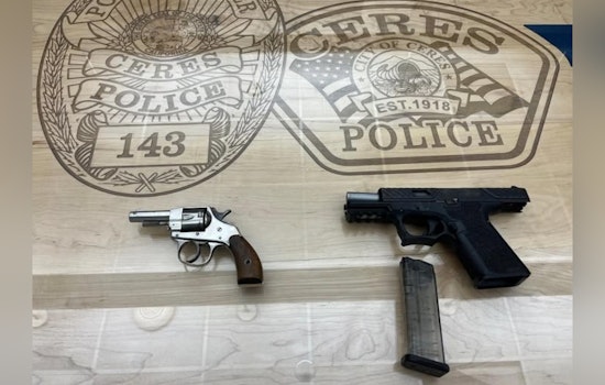 Ceres Police Traffic Stop Leads to Arrests for Firearms and Narcotics Possession