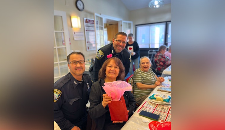 Charlestown Police Sweeten Valentine's Day for Seniors, Highlight Community Bond
