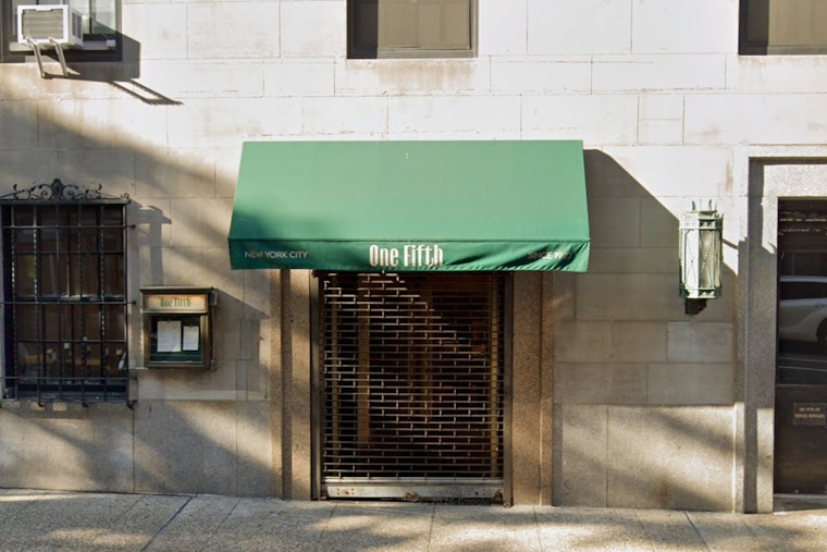 Chef Marc Forgione Closes Trattoria One Fifth Less Than a Year After Opening, Focuses on Tribeca Venture