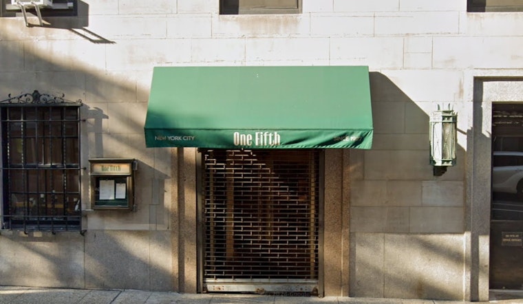 Chef Marc Forgione Closes Trattoria One Fifth Less Than a Year After Opening, Focuses on Tribeca Venture