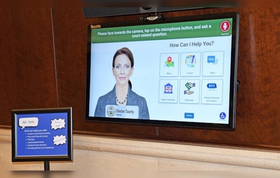 Chester County Enhances Court Service Accessibility with AI-Powered Information Kiosks