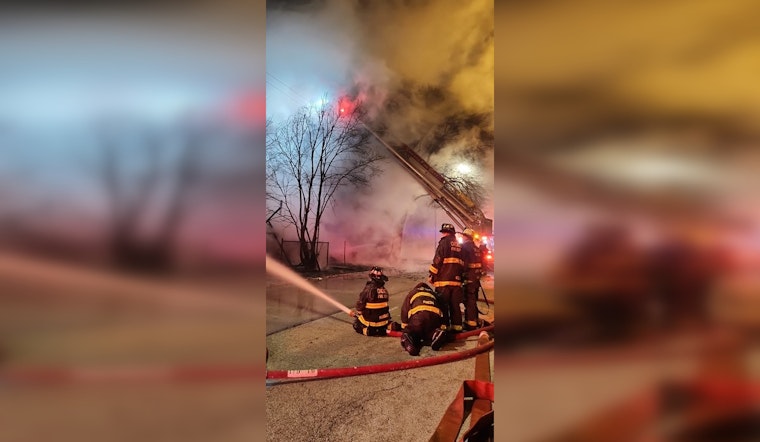 Chicago Firefighters Quell Massive Blaze, Vacant South Side Building Collapses