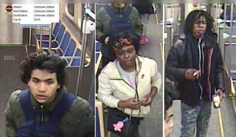 Chicago Police Issue Alert After Robbery on CTA Redline Train, Suspects at Large