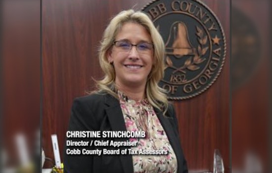 Christine Stinchcomb Appointed as New Director and Chief Appraiser by Cobb County Board of Tax Assessors