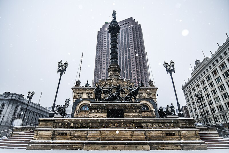 Cleveland Braces for Persistent Snow Showers, Erie County on Alert, NWS Reports
