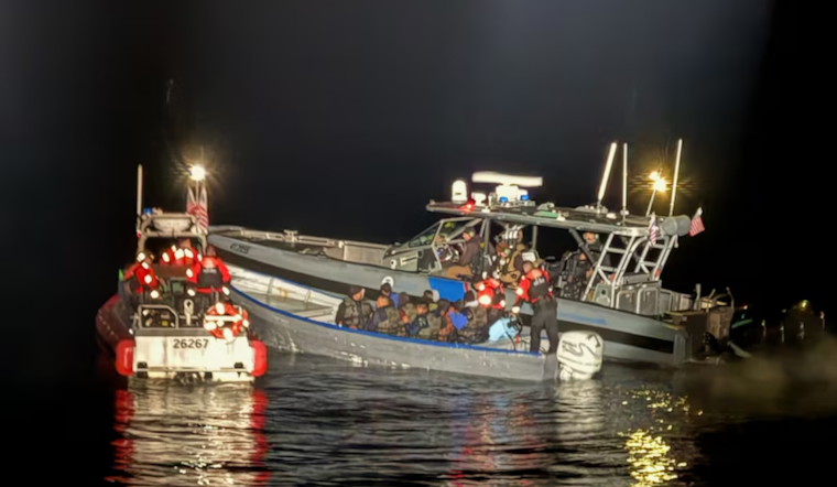 Coast Guard Detains 16 Near Mission Bay, Highlighting Interagency Efforts in Maritime Security