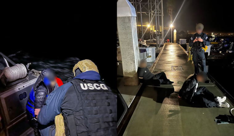 Coast Guard Detains Three Suspected Aliens Off Mission Bay Coast, Search Continues After Second Watercraft Evades