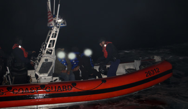 Coast Guard Intercepts Suspected Human Smuggling Operation off Southern California Coast