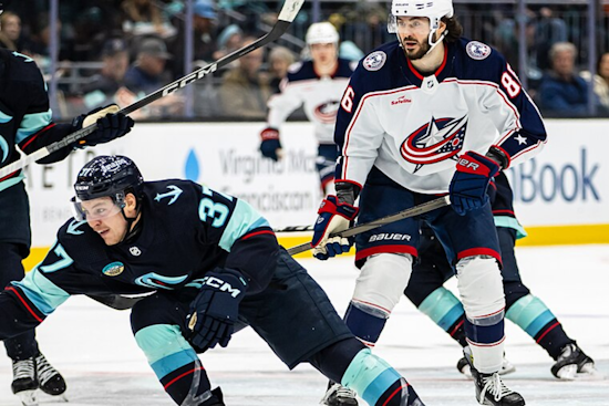 Columbus Blue Jackets' Kirill Marchenko Sidelined Indefinitely with Broken Jaw, Complicating Playoff Pursuit