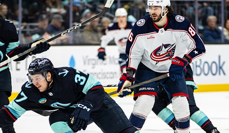 Columbus Blue Jackets' Kirill Marchenko Sidelined Indefinitely with Broken Jaw, Complicating Playoff Pursuit